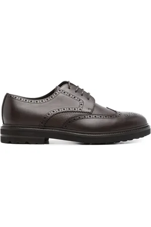 HENDERSON BARACCO Laser-cut Oxford shoes