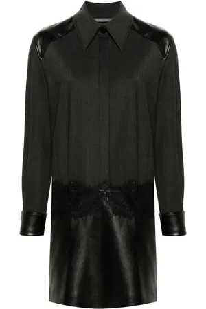 Alberta Ferretti Panelled shirt-dress