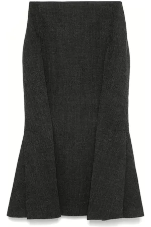 Prada Pleated midi skirt