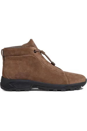 Ermenegildo Zegna Triple Stitch Vetta suede boots