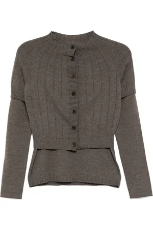 Céline 2000s ensemble cardigan blouse