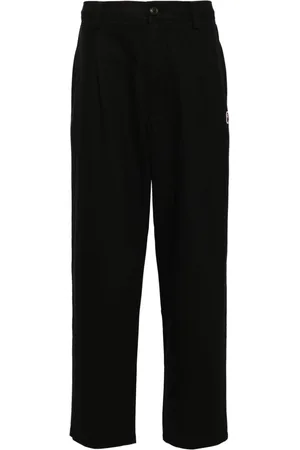 A Bathing Ape Logo-patch chinos