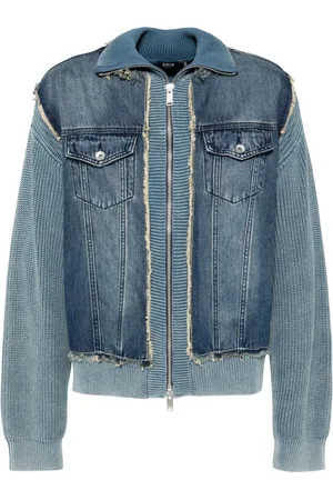 FIVE CM Knitted denim jacket