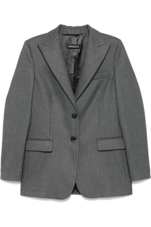 DRHOPE Pinstriped blazer