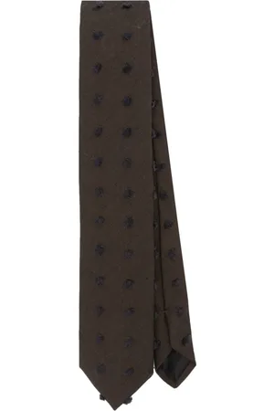 Lanvin 3D-detailed twill tie