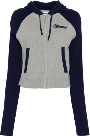 Chocoolate Embroidered-logo jacket