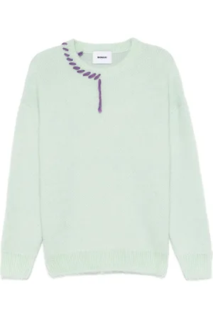 BONSAI Decorative-stitching sweater