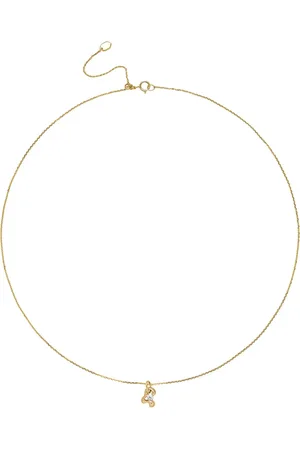 Maria Black 14kt yellow Temple diamond necklace