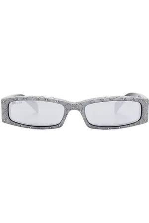 Gucci Rectangle-frame sunglasses