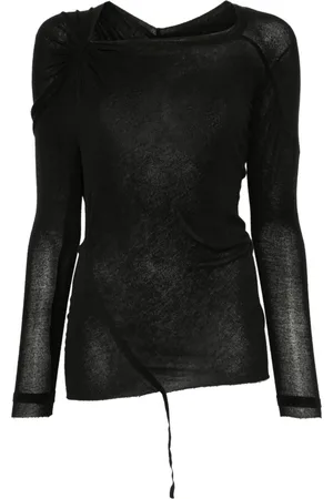 MARC LE BIHAN Gathered-detail top