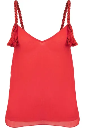 J.W.Anderson Tassel-strap V-neck top