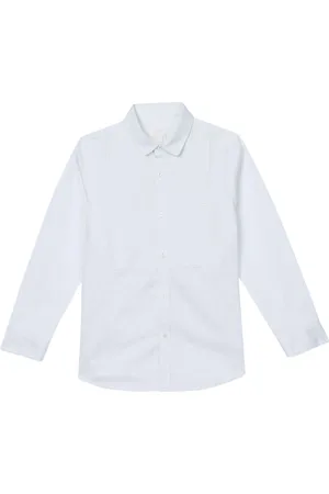 Maison Ava Ribbed-panel shirt