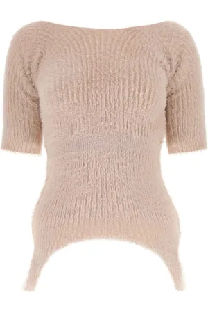 Maison Margiela Ribbed-knit top