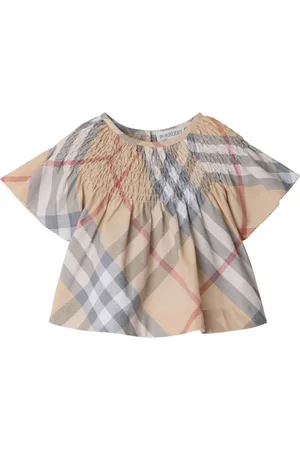 Burberry Check cotton blouse
