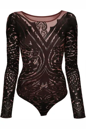 Wolford X ETRO Body Tattoo bodysuit