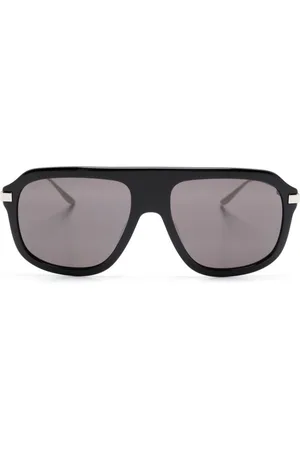 Gucci Pilot-frame acetate sunglasses