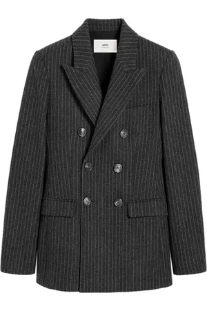Ami Double breasted wool coat