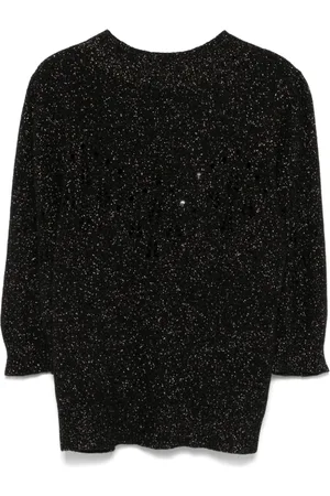 Twin-Set Lurex knitted T-shirt