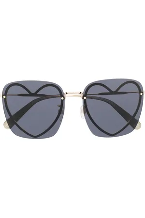 Marc Jacobs Oversized heart-frame sunglasses