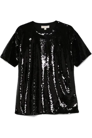 Michael Kors Sequinned jersey T-shirt
