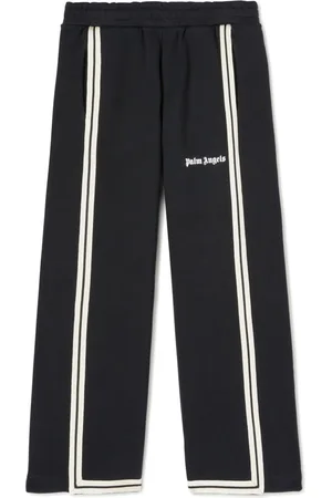 Palm Angels Logo-print cotton track pants