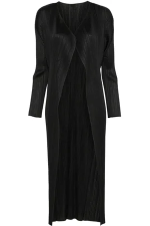 PLEATS PLEASE ISSEY MIYAKE Plissé-effect coat