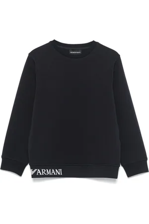 Emporio Armani Logo-trim sweatshirt