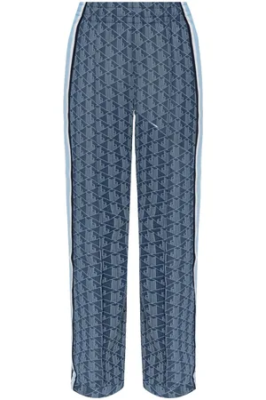 Lacoste Monogram-pattern track pants