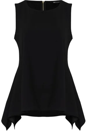 Uma Raquel Davidowicz Sleeveless asymmetric top