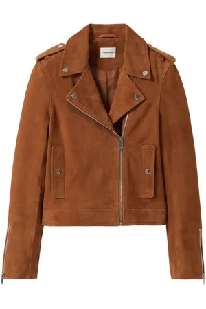 Claudie Pierlot Suede biker jacket