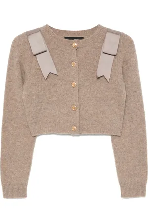 Cynthia Rowley Wool cropped cardigan
