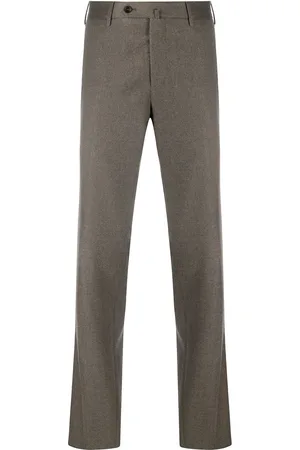 PT Torino Slim-fit wool trousers