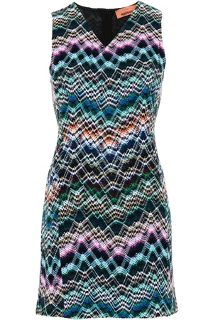 Missoni Interwoven-design mini dress