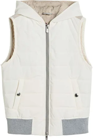 Brunello Cucinelli Bonded taffeta gilet
