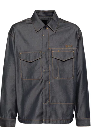 Givenchy Embroidered denim shirt