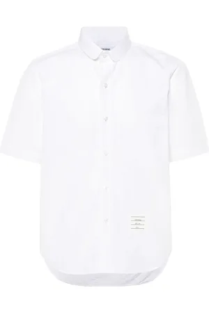 Thom Browne Short-sleeve poplin shirt