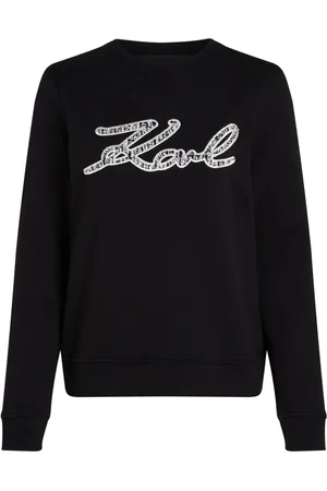 Karl Lagerfeld Boucl� Signature sweatshirt