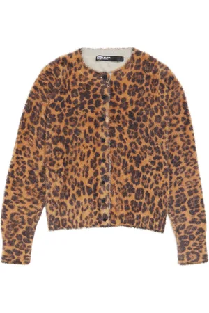Bimba y Lola Leopard-pattern cardigan