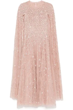 Needle & Thread Heart lattice gown