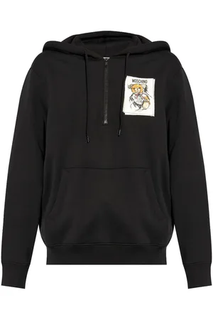 Moschino Logo-patch hoodie
