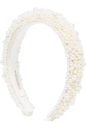 Jennifer Behr Bailey pearl-embellished headband