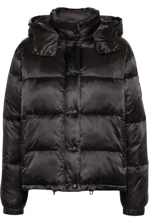 Pinko Love Birds-patch puffer jacket