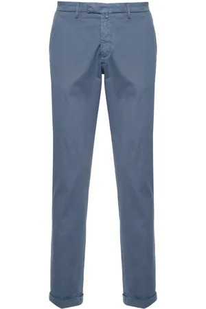 BRIGLIA Slim-cut chino trousers