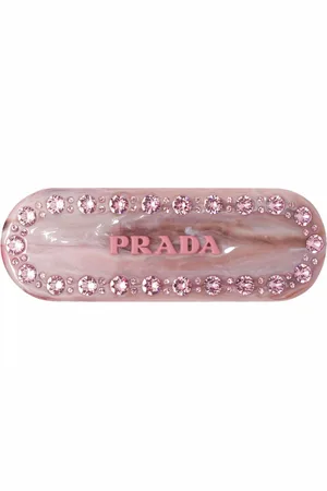 Prada Logo-lettering hair clip