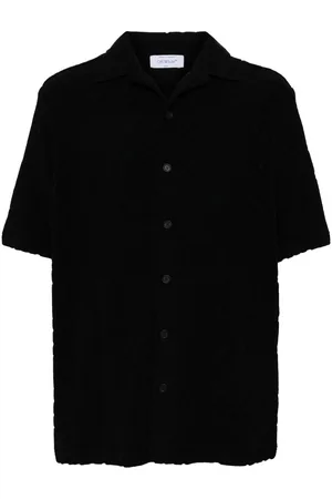 OFF-WHITE Logo-printed short-sleeved shirt