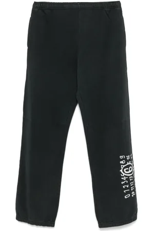 Maison Margiela Numbers motif-print track trousers