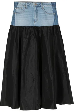 Cynthia Rowley Panelled A-line maxi skirt