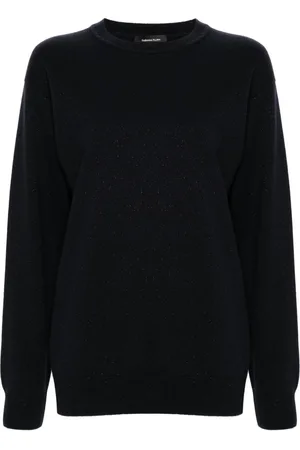Fabiana Filippi Crew-neck glittered jumper