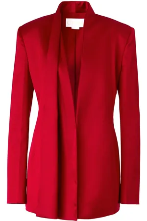 GENNY Satin-finish blazer