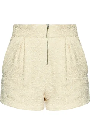 IRO Bouclé zip-up shorts
